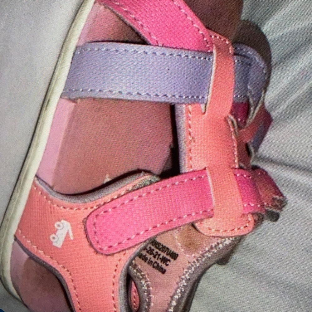 Lavender straps charming floral shoes